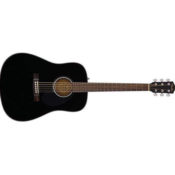 fender acoustic guitars fender cd60s dreadnought acoustic guitar - open box