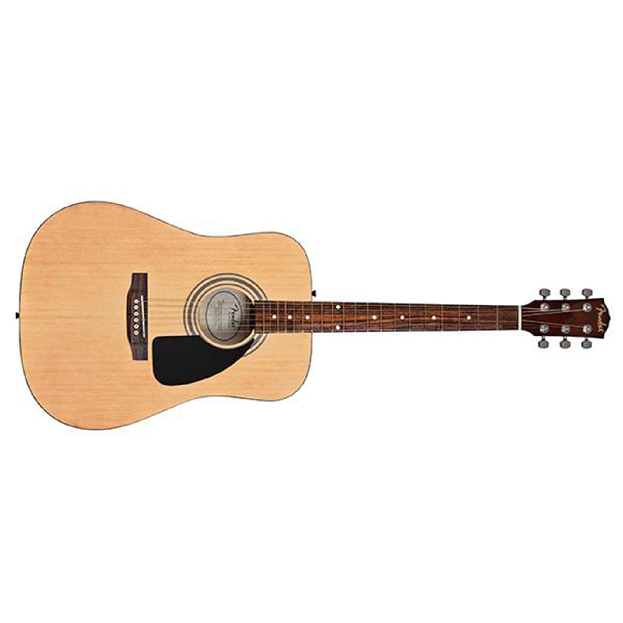 fender acoustic guitars fender fa-115 dreadnought acoustic guitar pack - natural
