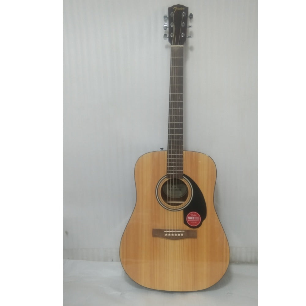 Fender Acoustic Guitars Fender FA-115 Dreadnought Acoustic Guitar Pack with Gig Bag, Strap, String Set and Picks - Natural - Open Box B Stock
