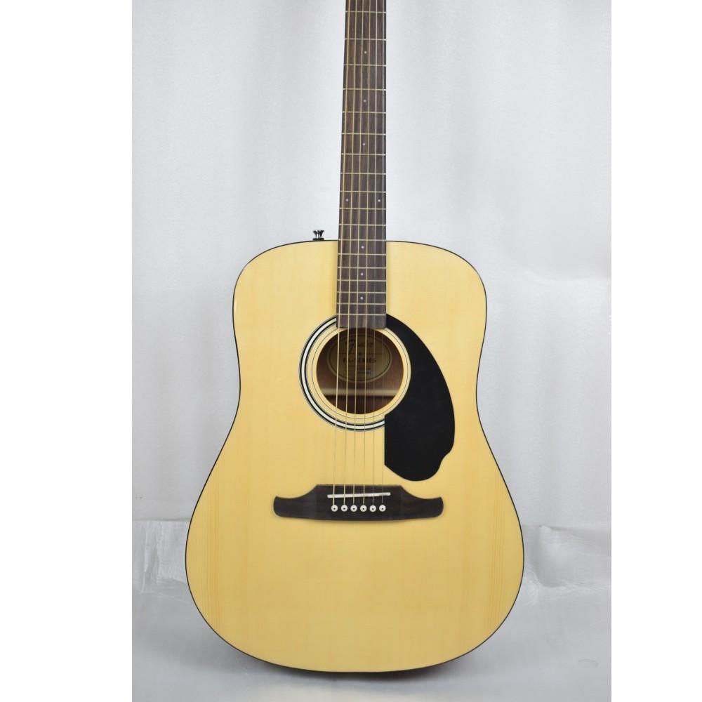 fender acoustic guitars fender fa-125 dreadnought acoustic guitar - natural - open box b stock