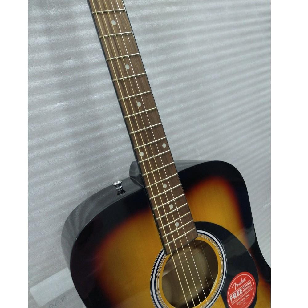 fender acoustic guitars fender fa-125 dreadnought acoustic guitar - open box b stock