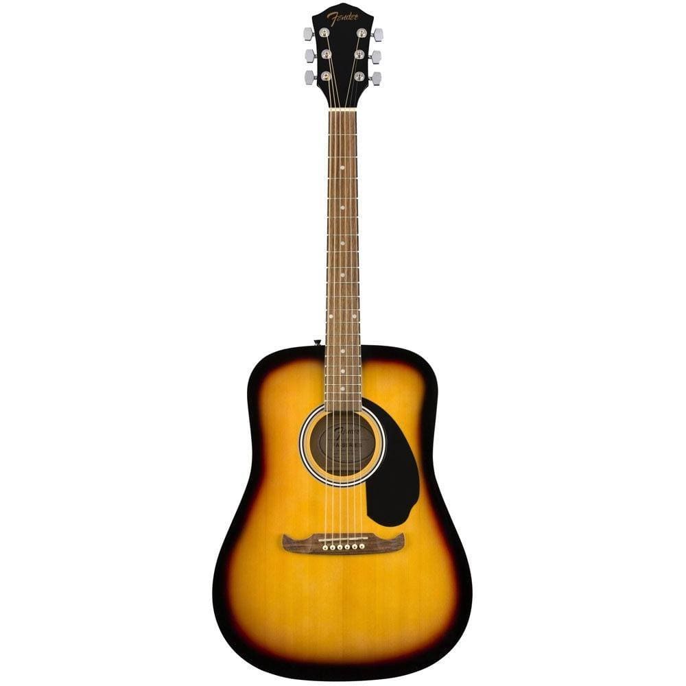 fender acoustic guitars fender fa-125 dreadnought acoustic guitar with gig bag#color_natural,type_single