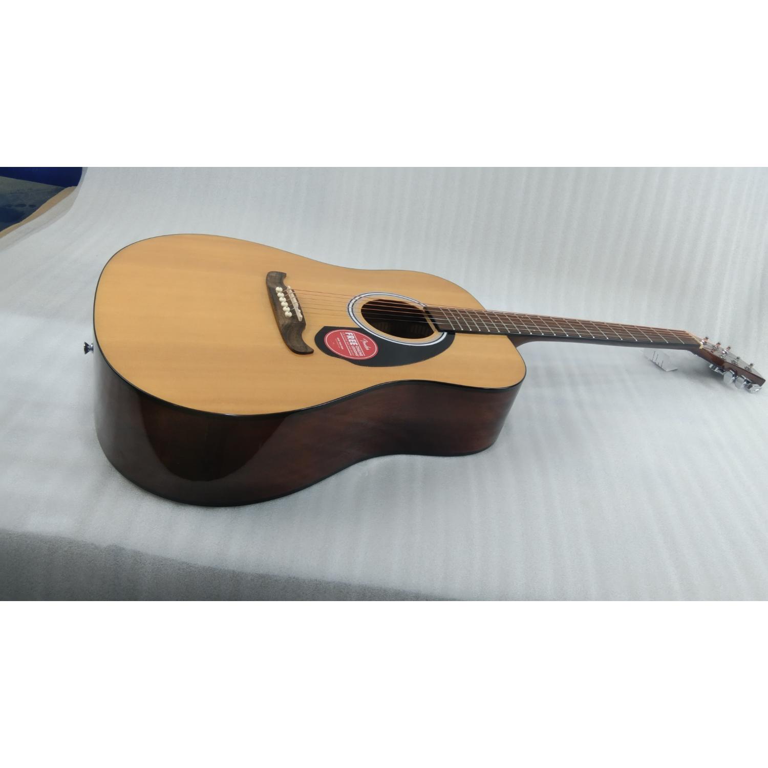 Fender Acoustic Guitars Fender FA-125 Dreadnought Acoustic Guitar With Gig Bag - Open Box B Stock#barcode_202501097159