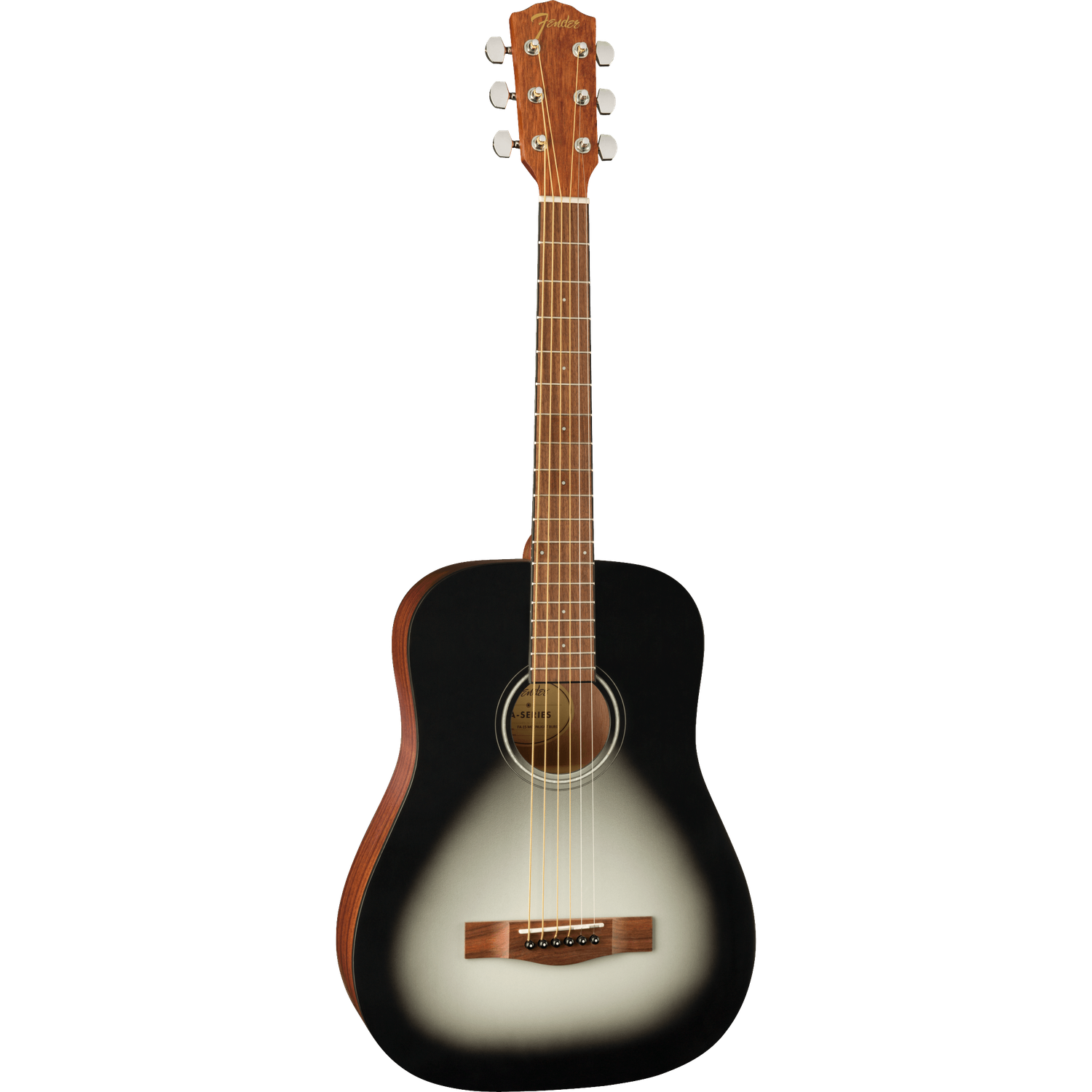 Fender Acoustic Guitars Fender FA-15 Steel 3/4 Acoustic Guitar with Gig Bag