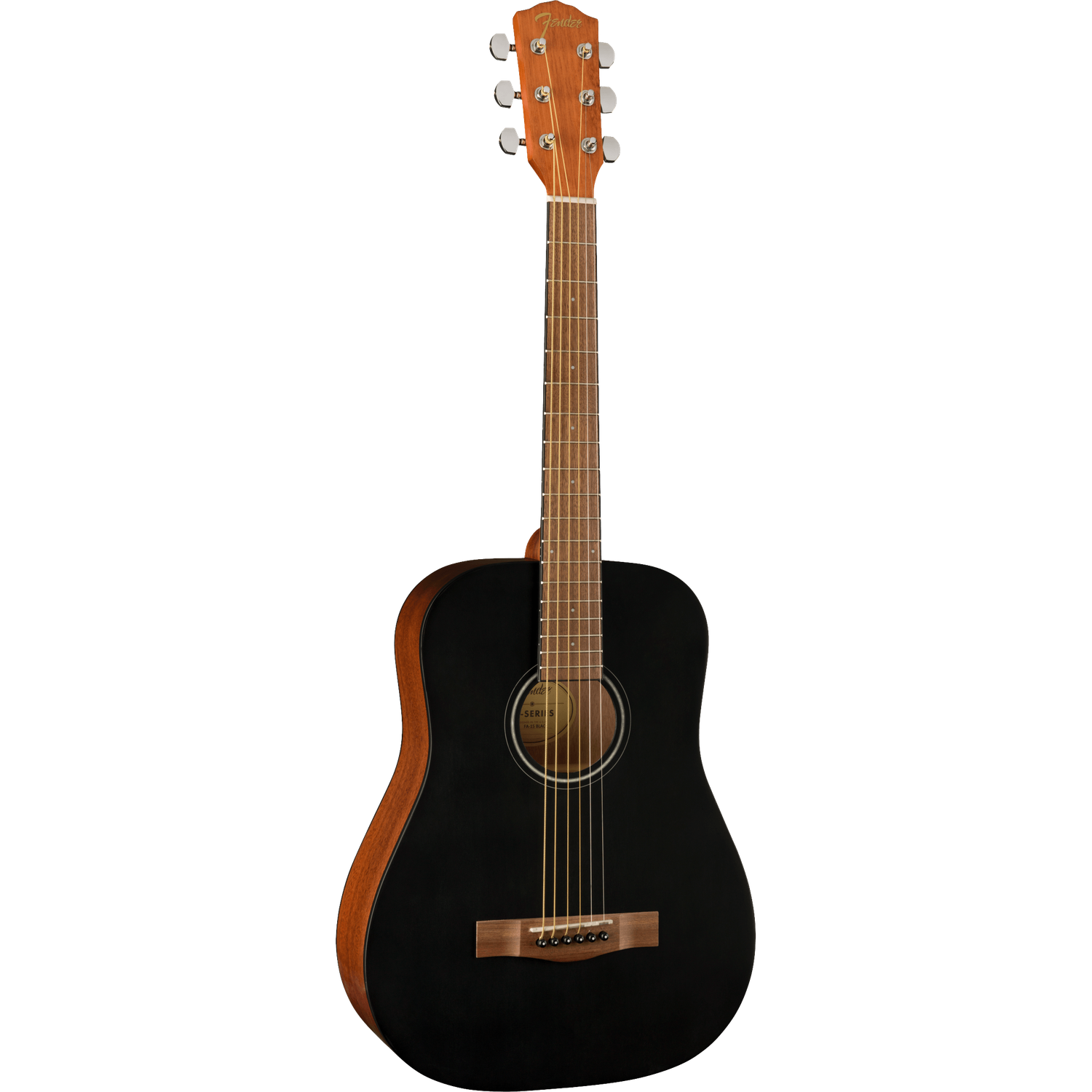 Fender Acoustic Guitars Fender FA-15 Steel 3/4 Acoustic Guitar with Gig Bag