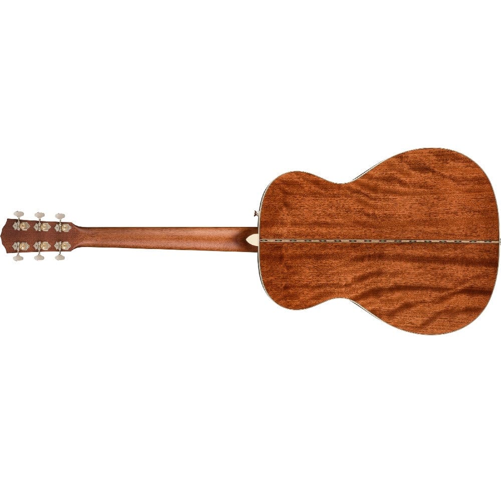 fender acoustic guitars fender po 220e orchestra acoustic guitar with case #color_natural