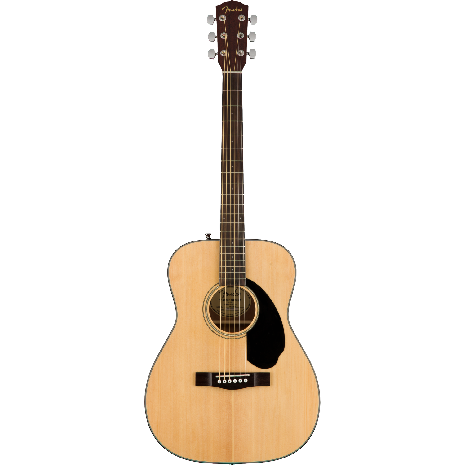 Fender Acoustic Guitars Natural Fender CC-60S Concert Body Style Acoustic Guitar