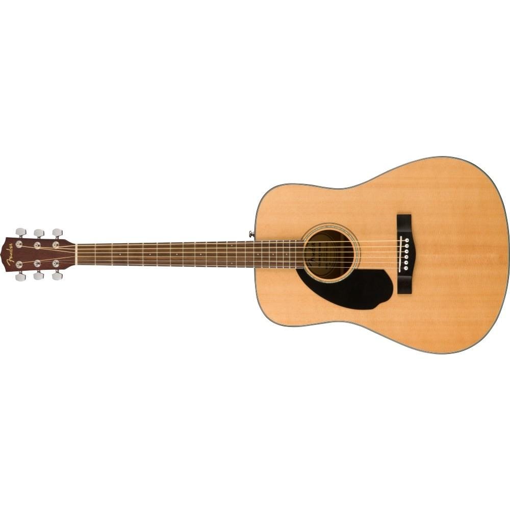 fender acoustic guitars natural fender cd-60s lh dreadnought left handed 6-strings acoustic guitar- natural #color_natural