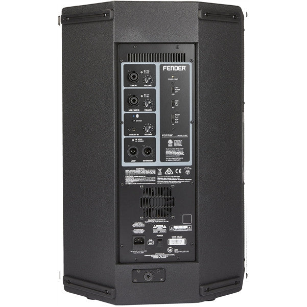fender active pa speakers fender fortis f-15bt 15inch powered speaker