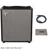 Fender Bass Combo Amplifiers Fender Rumble 100 Watt Bass Combo Amplifier with Cable & Polishing Cloth