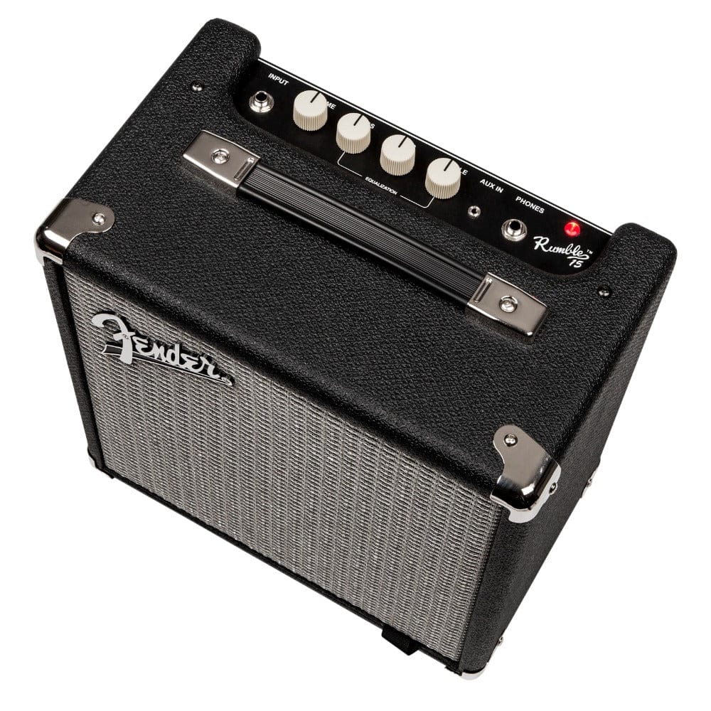 fender bass combo amplifiers fender rumble 15 watts bass combo amplifier