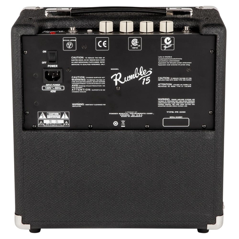 fender bass combo amplifiers fender rumble 15 watts bass combo amplifier