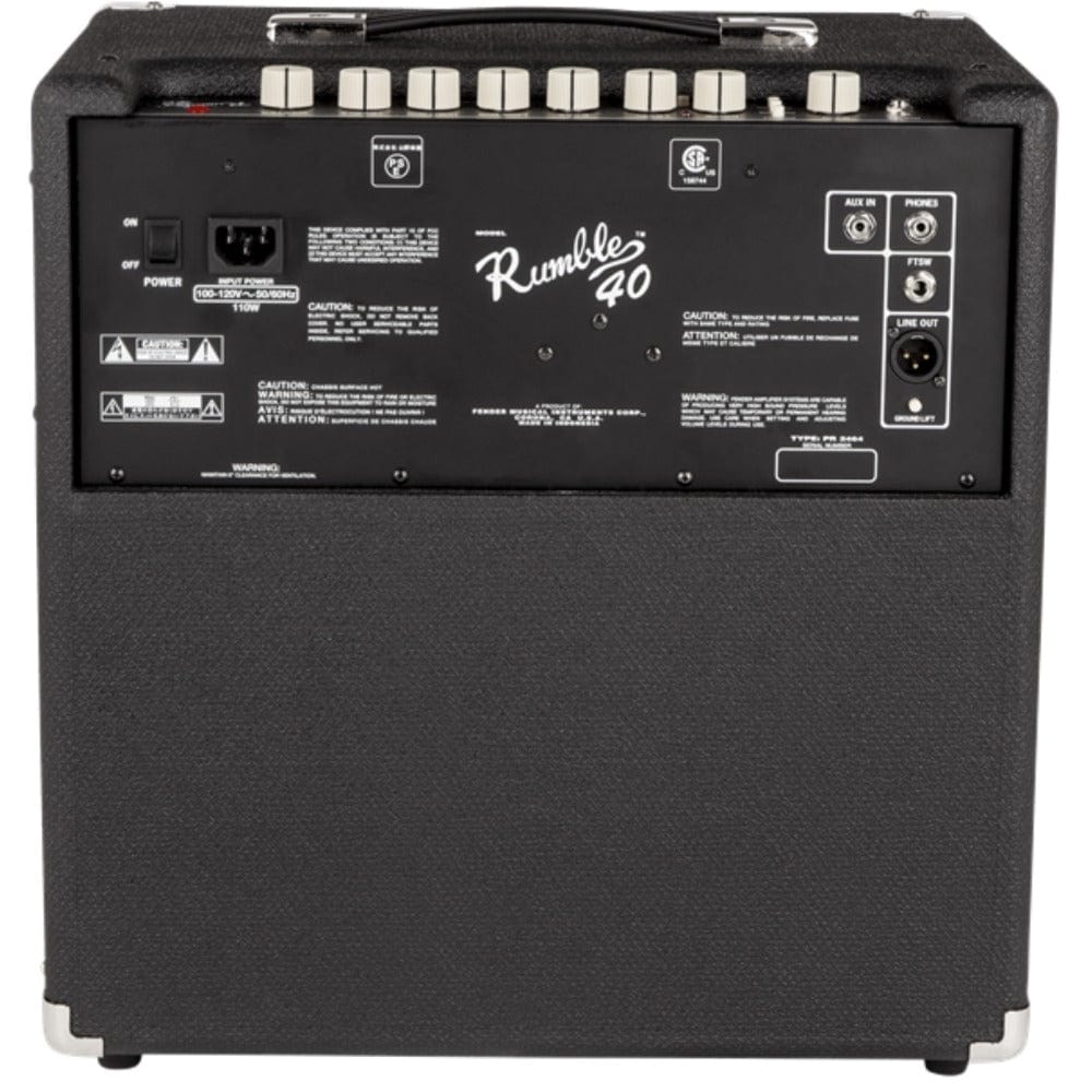 fender bass combo amplifiers fender rumble 40 watts bass amplifier