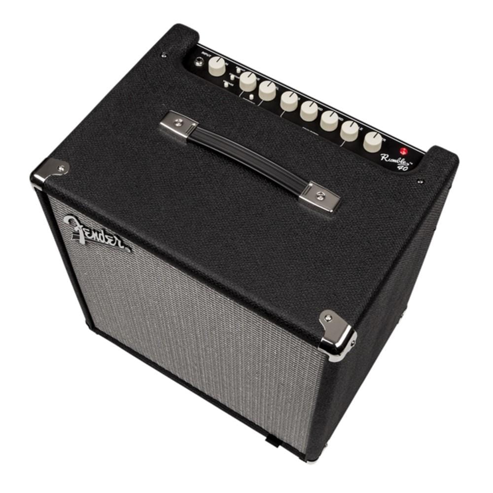 fender bass combo amplifiers fender rumble 40 watts bass amplifier with cable & polishing cloth