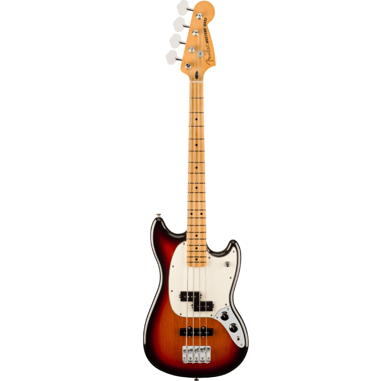 Fender Bass Guitars 3-Color Sunburst Fender Player II Mustang PJ 4 String Electric Bass Guitar
