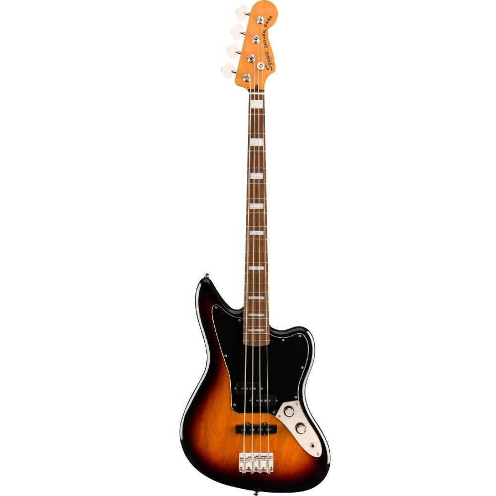 Fender Bass Guitars 3-Color Sunburst Fender Squier Classic Vibe Jaguar 4 String Bass Guitar