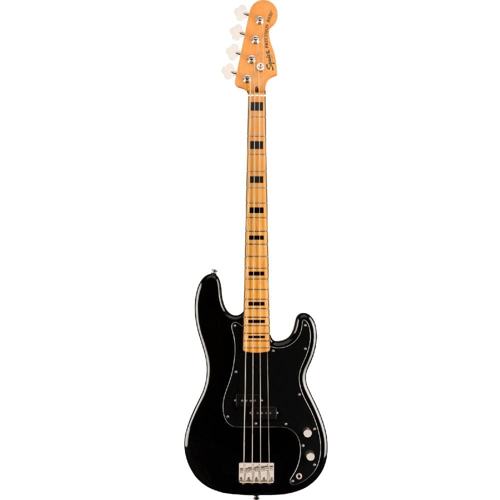 fender bass guitars black fender squier classic vibe precision bass '70s bass guitar