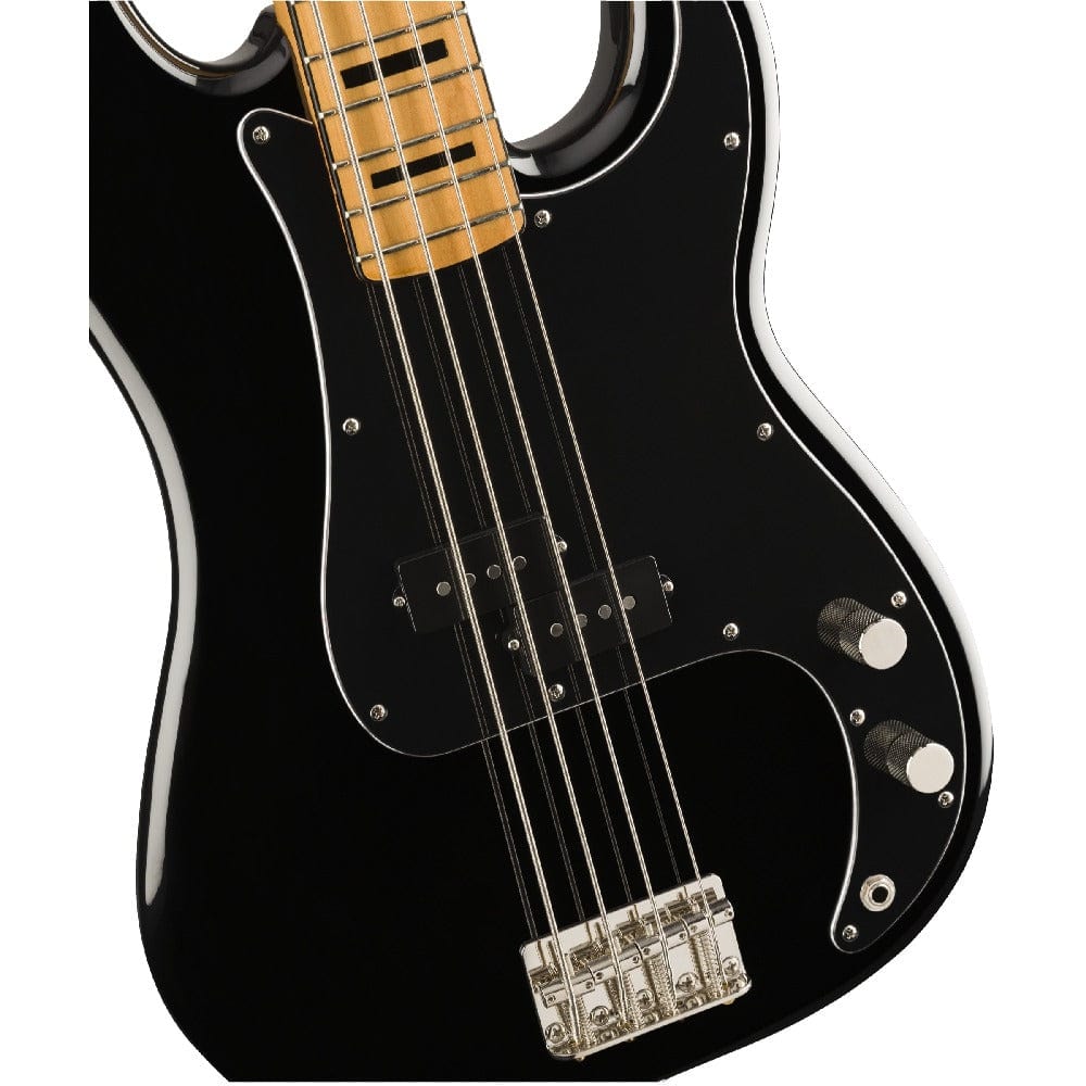 fender bass guitars black fender squier classic vibe precision bass '70s bass guitar