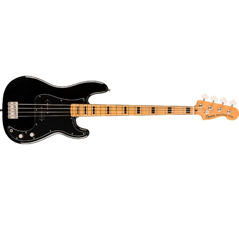 fender bass guitars black fender squier classic vibe precision bass '70s bass guitar