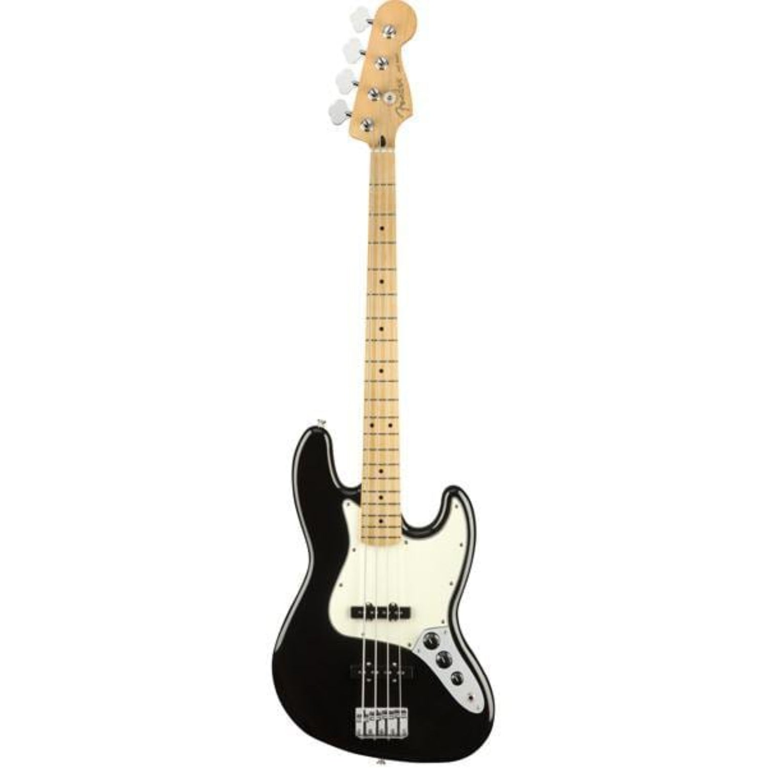 fender bass guitars black / maple fender player jazz 4 string bass guitar #color_black,fretboard_maple