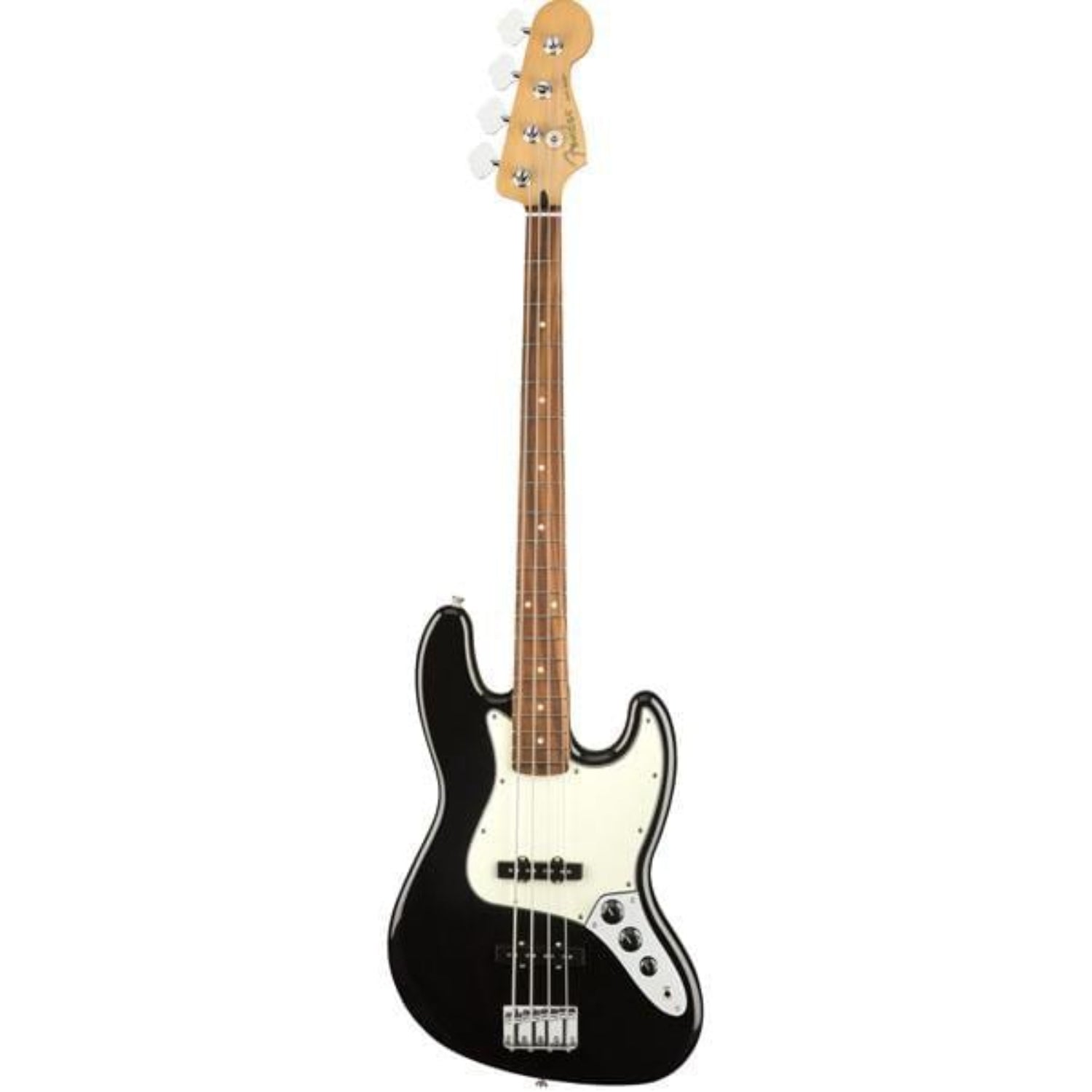 fender bass guitars black / pau ferro fender player jazz 4 string bass guitar #color_black,fretboard_pau-ferro