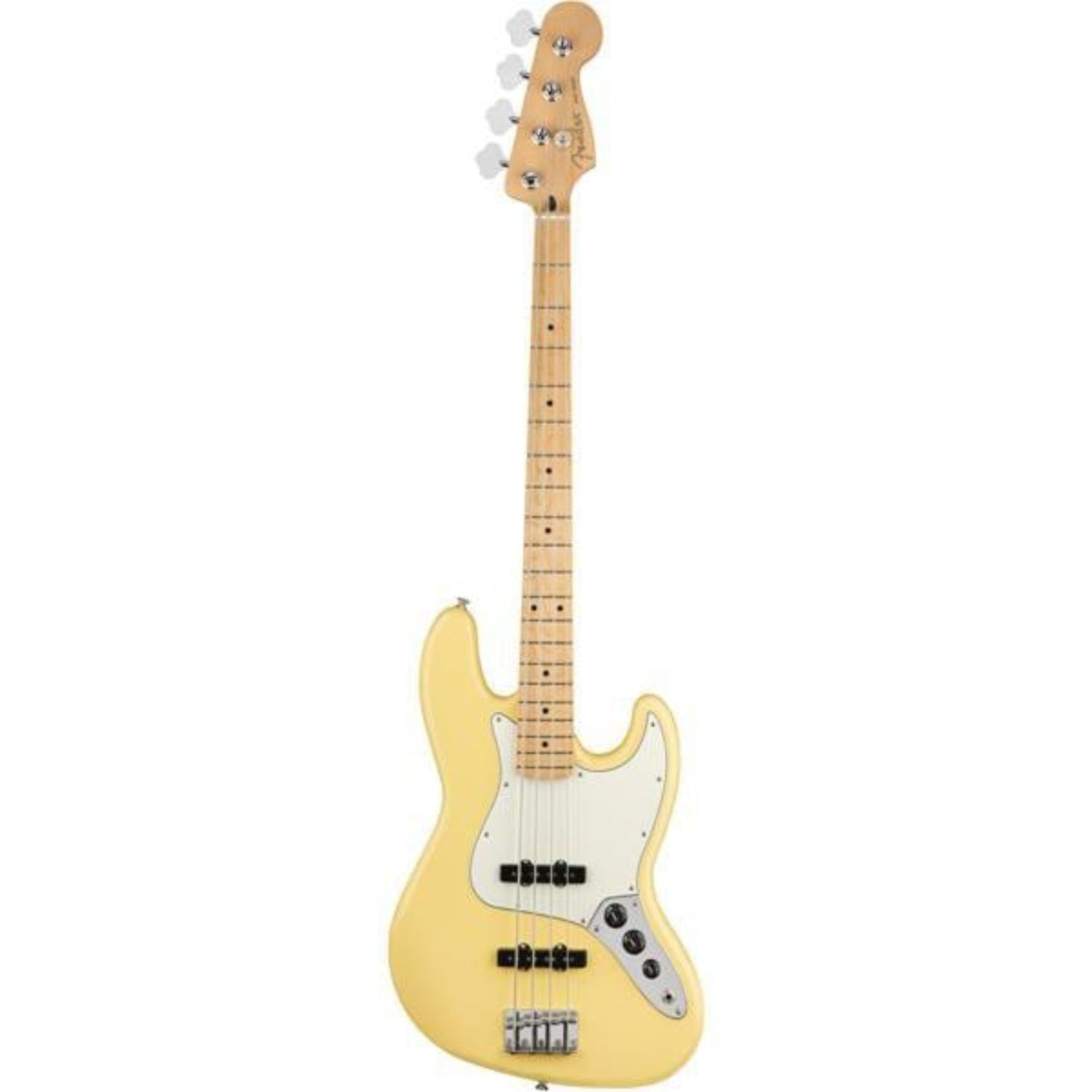 fender bass guitars buttercream / maple fender player jazz 4 string bass guitar #color_buttercream,fretboard_maple