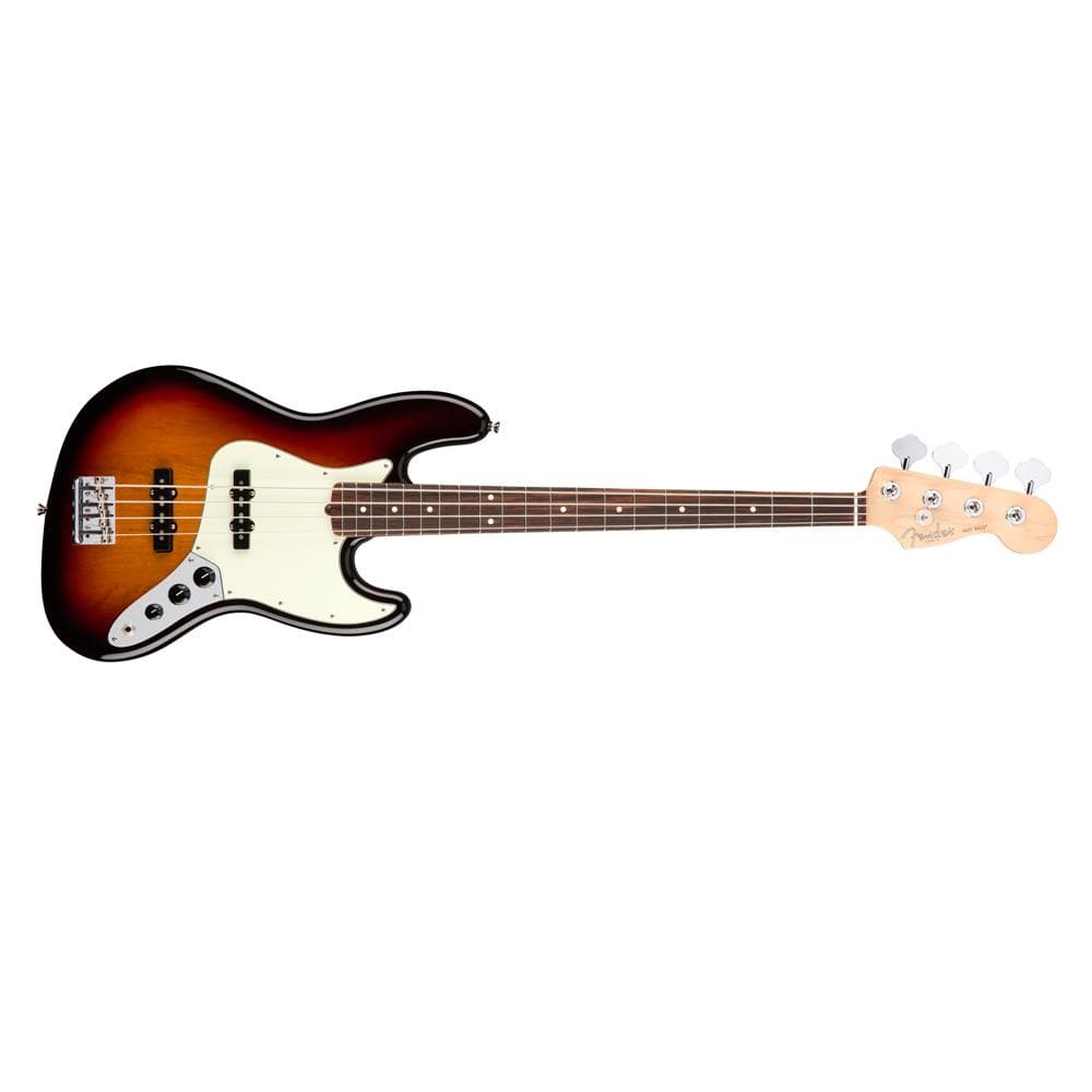 fender bass guitars fender american professional 4 string jazz bass guitar - 3-tone sunburst