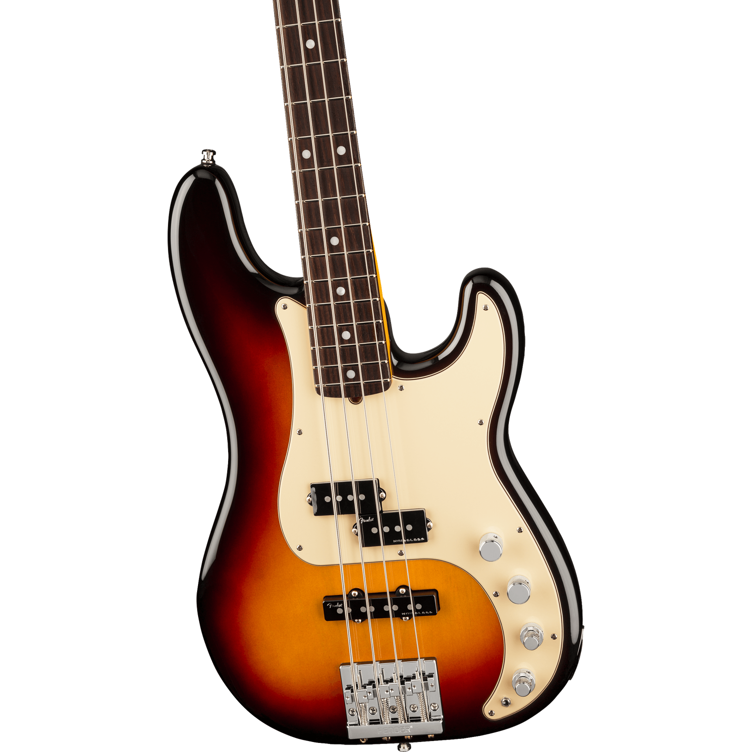 Fender Bass Guitars Fender American Ultra Precision 4 String Bass Guitar