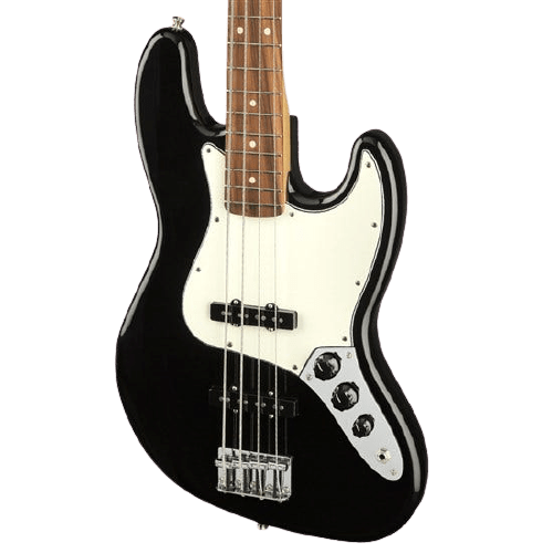fender bass guitars fender player jazz 4 string bass guitar #color_black,fretboard_pau-ferro