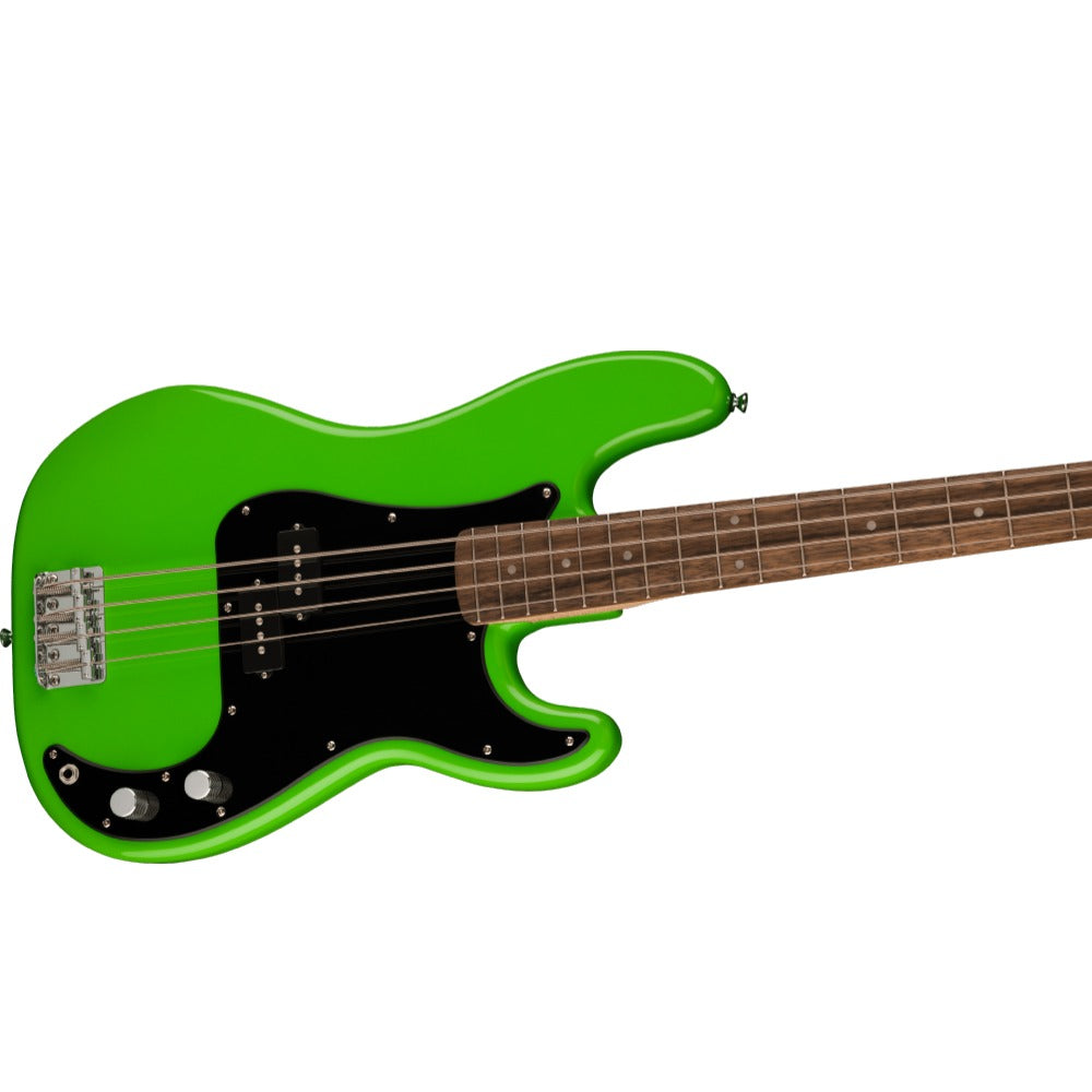 Fender Bass Guitars Fender Squier Sonic Precision Bass Guitar #color_fsr-lime-green,fretboard_indian-laurel,type_single