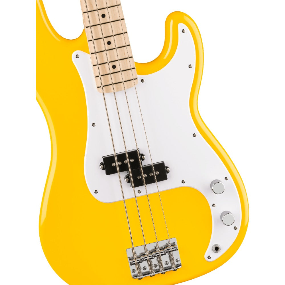 Fender Bass Guitars Fender Squier Sonic Precision Bass Guitar #color_fsr-graffiti-yellow,fretboard_maple,type_single