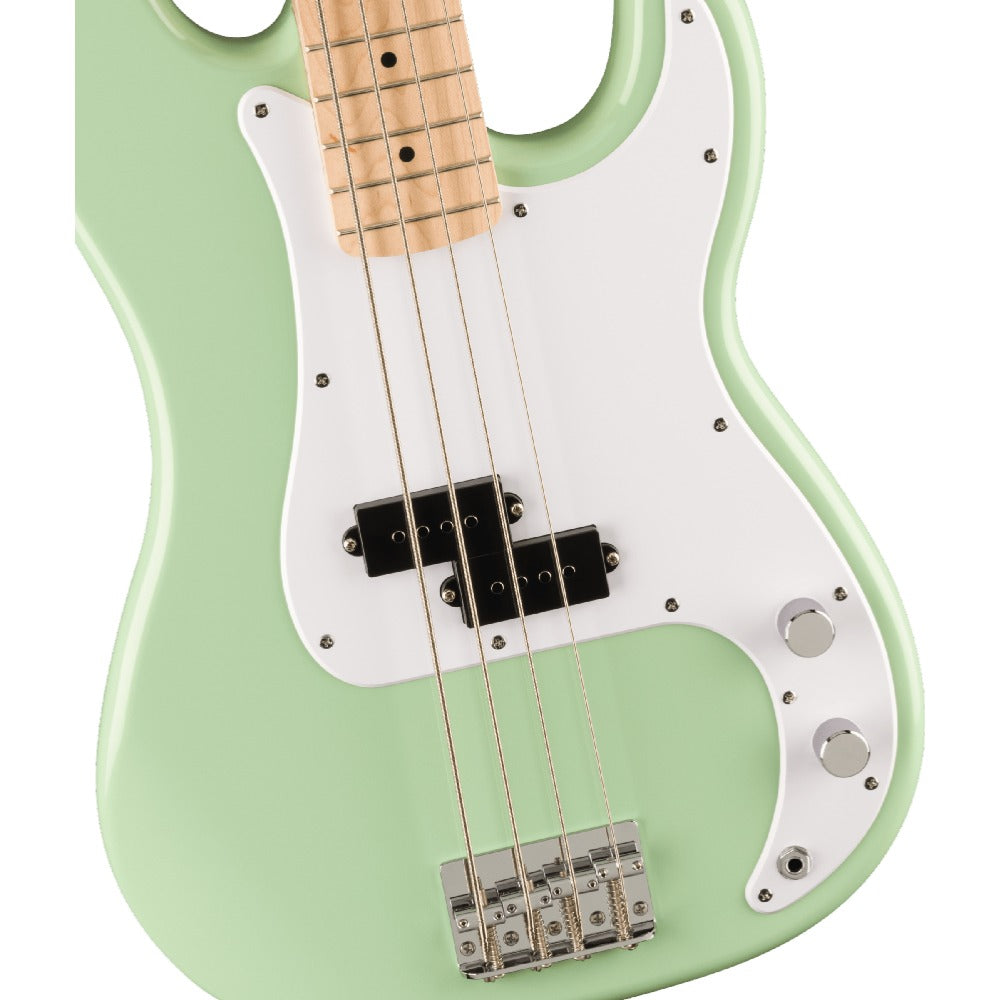 Fender Bass Guitars Fender Squier Sonic Precision Bass Guitar #color_fsr-surf-green,fretboard_maple,type_single