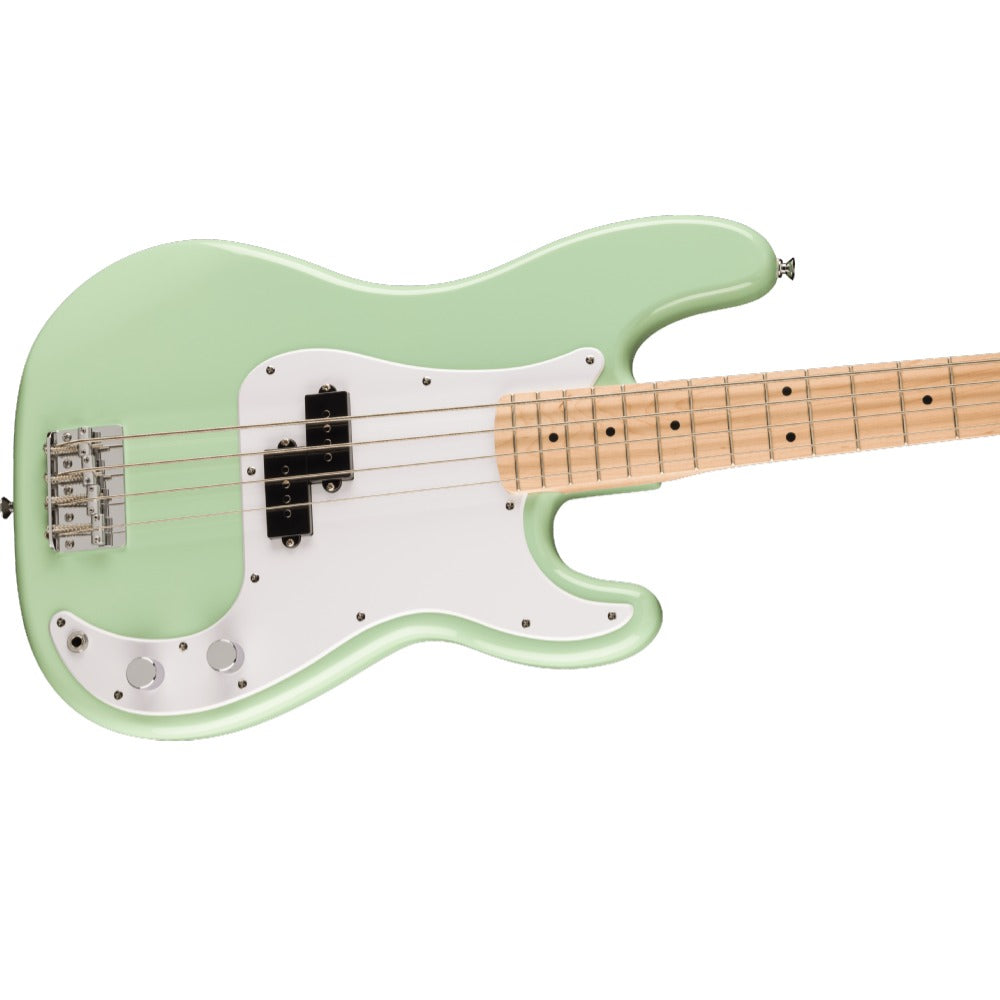 Fender Bass Guitars Fender Squier Sonic Precision Bass Guitar #color_fsr-surf-green,fretboard_maple,type_single