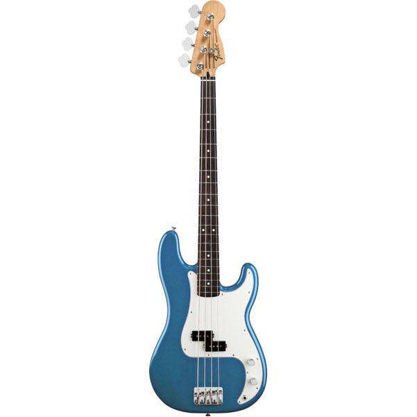 fender bass guitars fender standard precision electric bass guitar lake placid blue