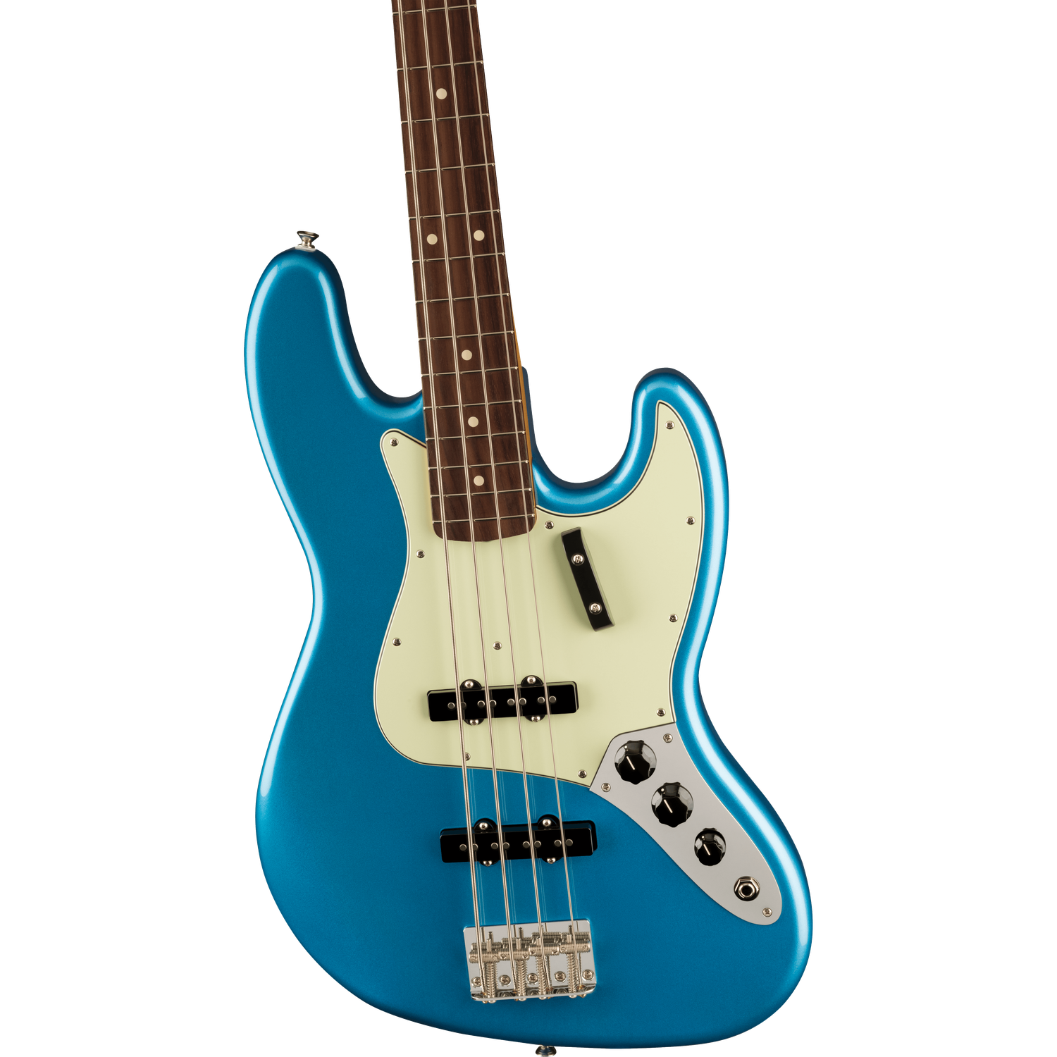 Fender Bass Guitars Lake Placid Blue Fender Vintera II '60s Jazz Bass 4 String Electric Bass Guitar