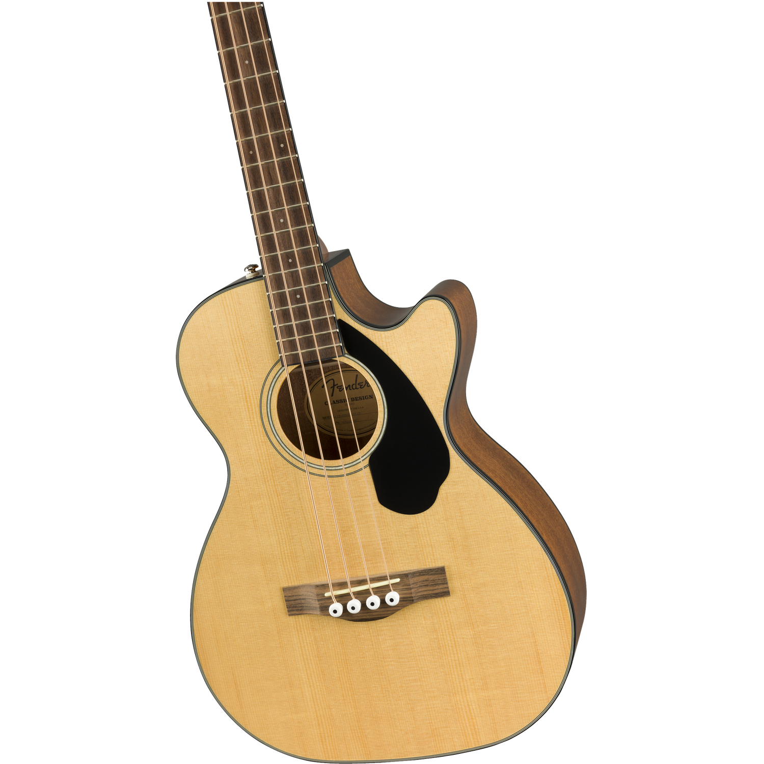 Fender Bass Guitars Natural Fender CB-60SCE 4 String Bass Guitar