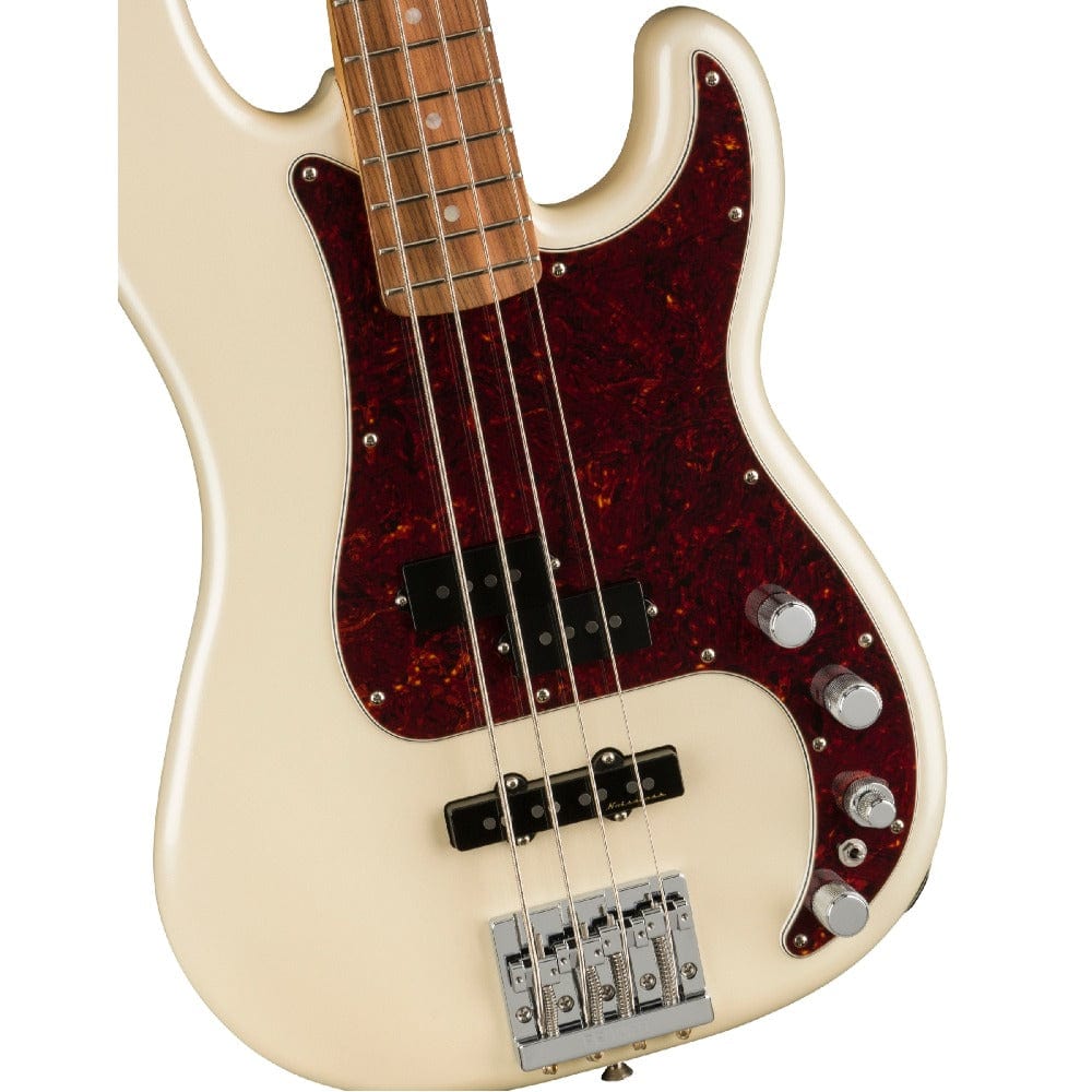 fender bass guitars olympic pearl fender player plus precision bass 4-string bass guitar