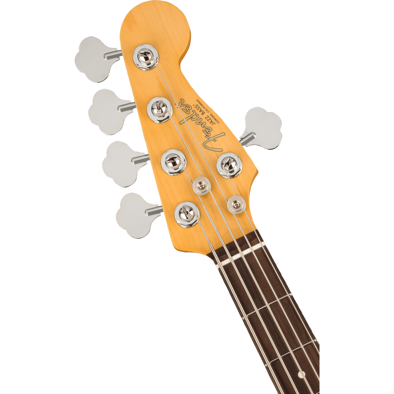 Fender Bass Guitars Olympic White Fender American Professional II Jazz V 5-String Bass Guitar