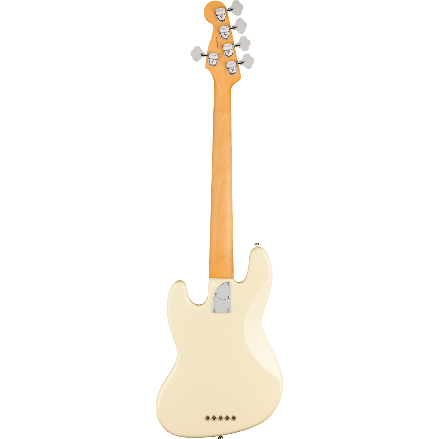 Fender Bass Guitars Olympic White Fender American Professional II Jazz V 5-String Bass Guitar