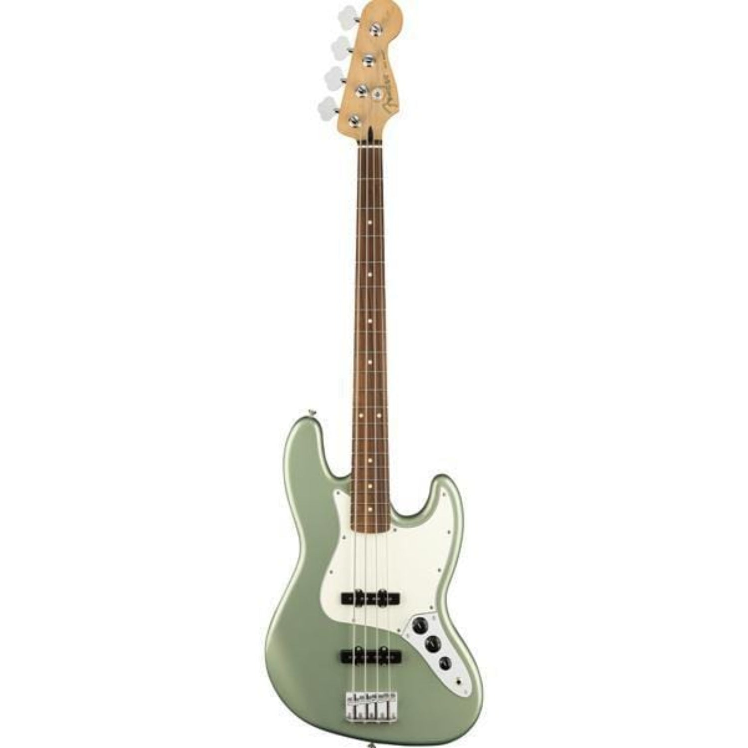 fender bass guitars sage green metallic / pau ferro fender player jazz 4 string bass guitar #color_sage-green-metallic,fretboard_pau-ferro