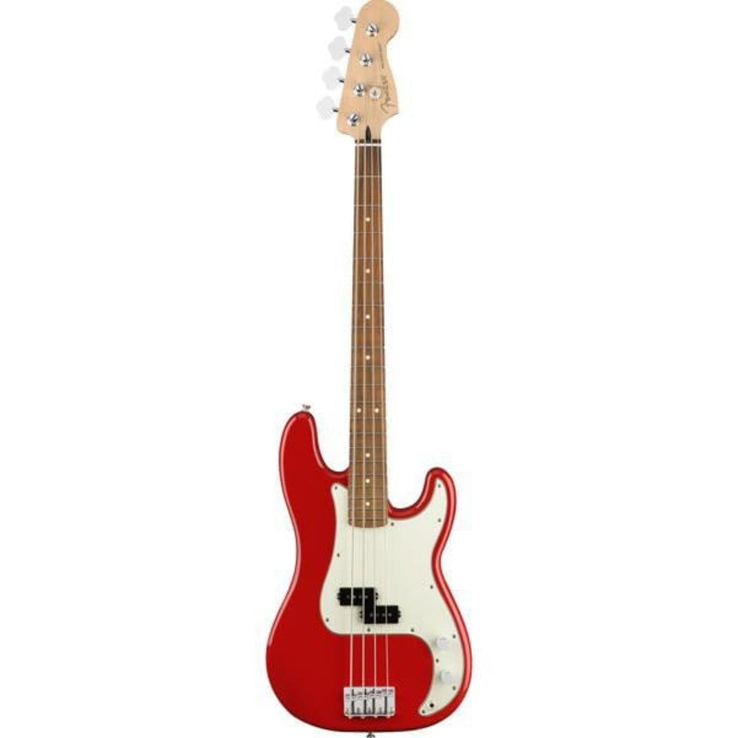 fender bass guitars sonic red / pau ferro fender player precision bass 4 string bass guitar #color_sonic-red,fretboard_pau-ferro