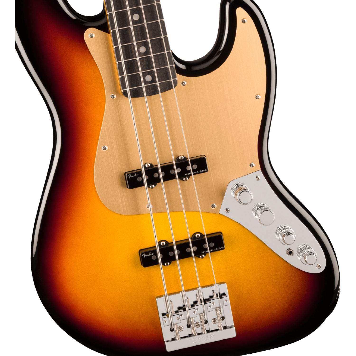 Fender Bass Guitars Ultraburst Fender American Ultra II Jazz 4 String Bass Guitar
