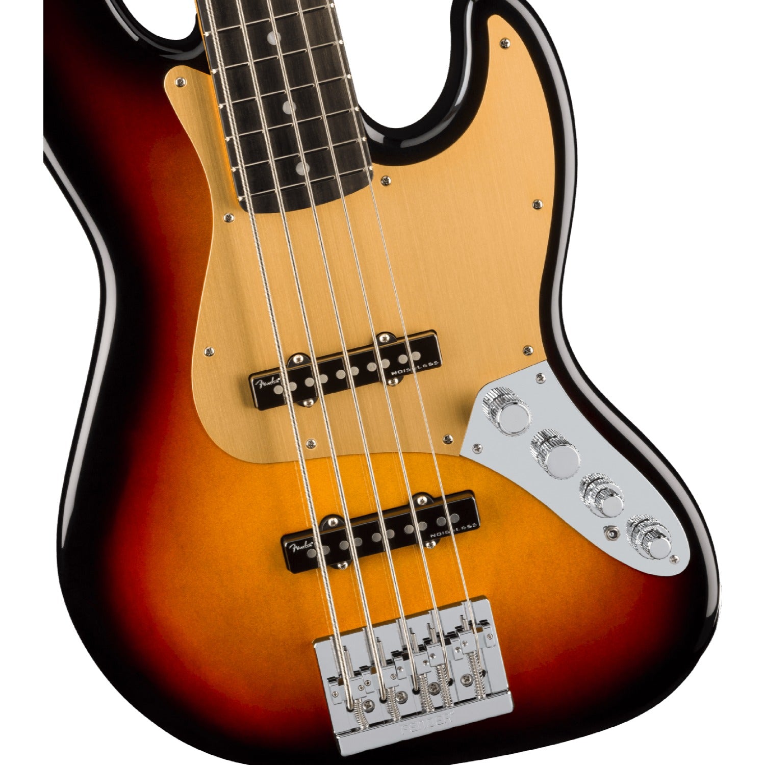 Fender Bass Guitars Ultraburst Fender American Ultra II Jazz 5 String Bass Guitar