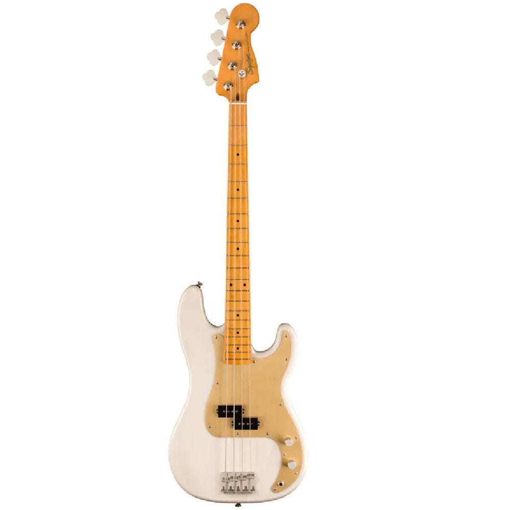 fender bass guitars white blonde fender squier classic vibe late '50s precision 4-strings electric bass guitar #color_white-blonde