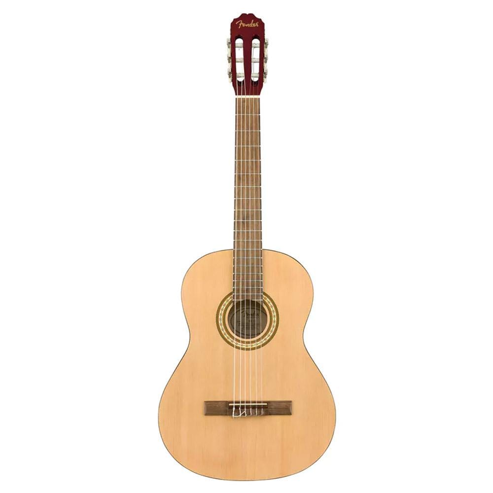 fender classical guitars fender fc-1 iconic 6 string classical guitar - natural