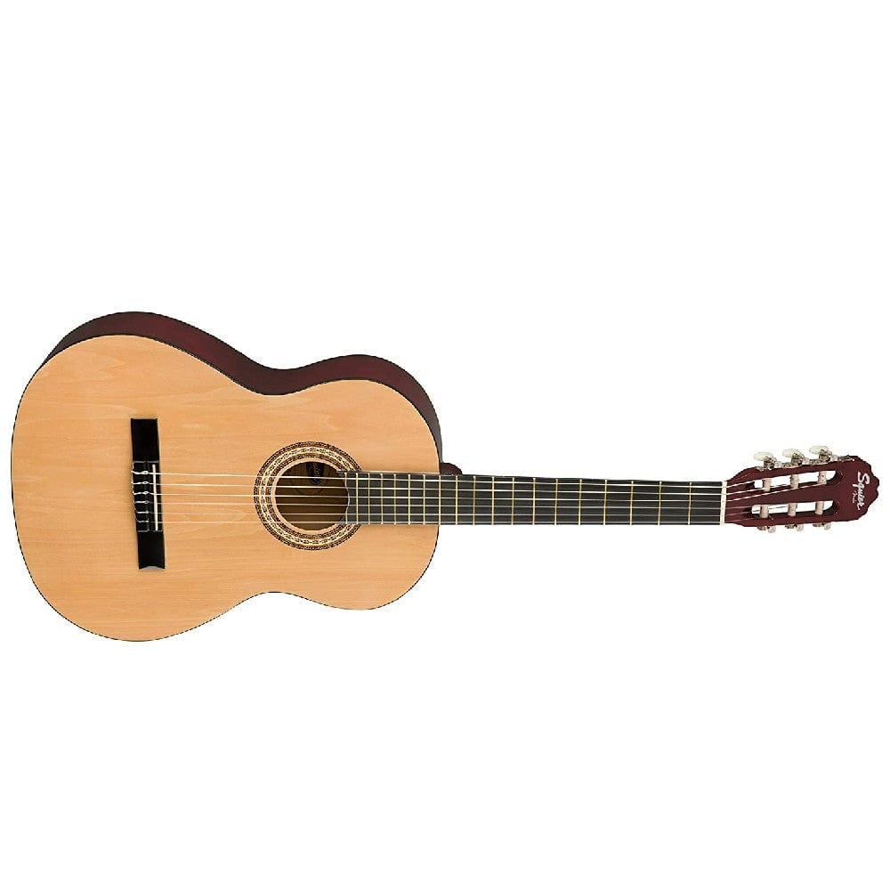 fender classical guitars fender squier sa-150n nylon 6-string acoustic classical guitar - natural