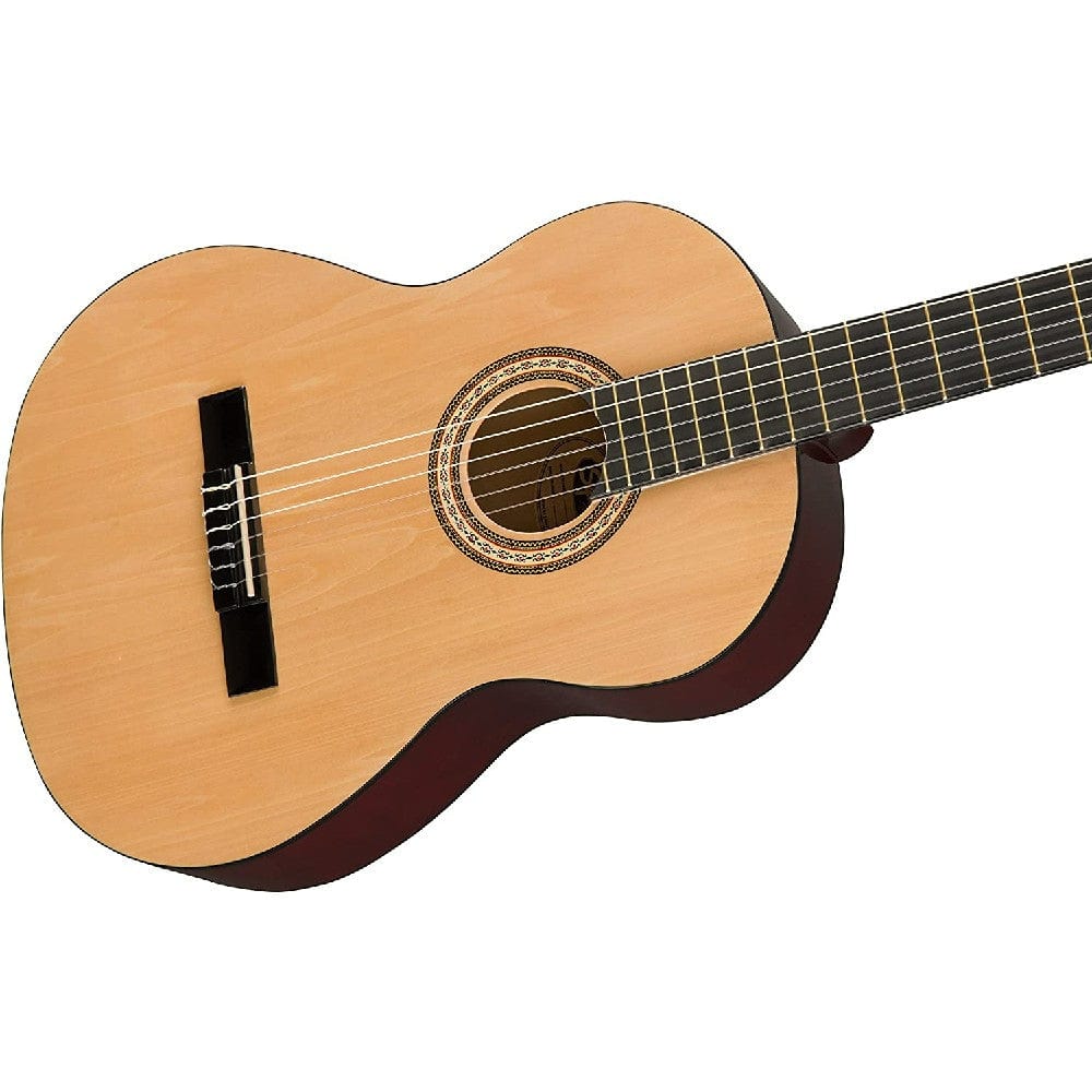 fender classical guitars fender squier sa-150n nylon 6-string acoustic classical guitar - natural