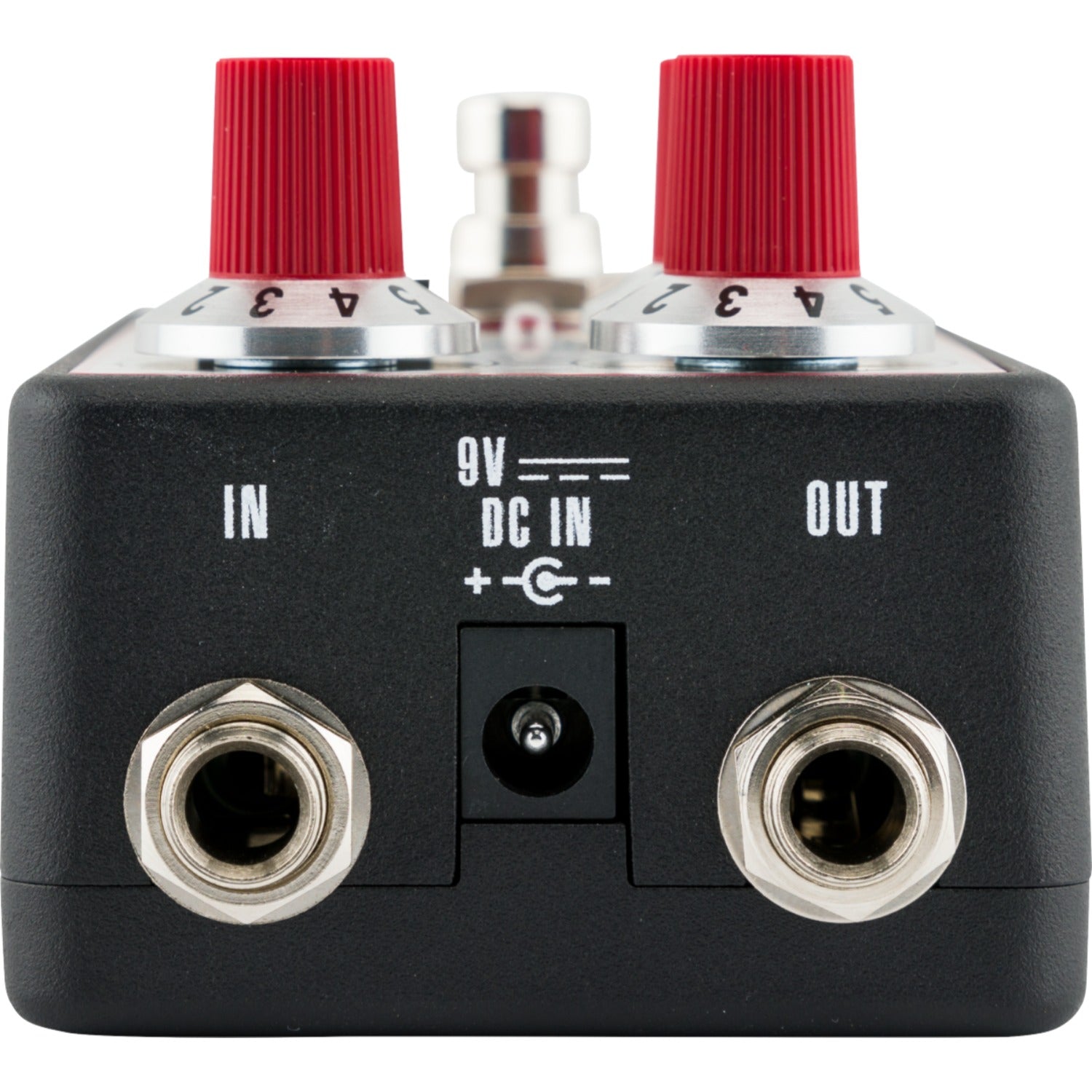 Fender Distortion Pedals Red and Silver Fender Bassman Driver Sound Effect Pedal