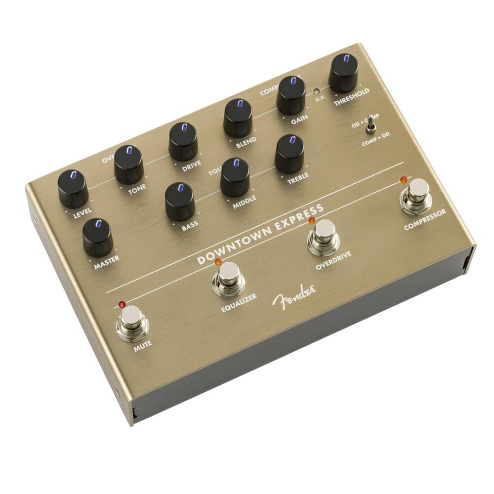 fender effect pedals fender down town express bass multi effect pedal