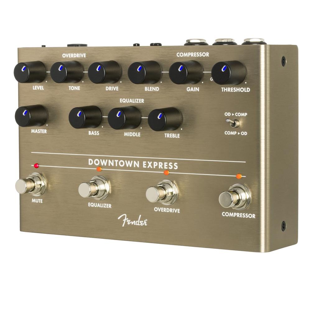 fender effect pedals fender down town express bass multi effect pedal